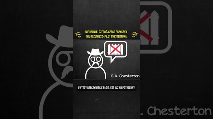 Płot Chestertona wyjaśniony w 2 minuty #ciekawostki #historia #filozofia