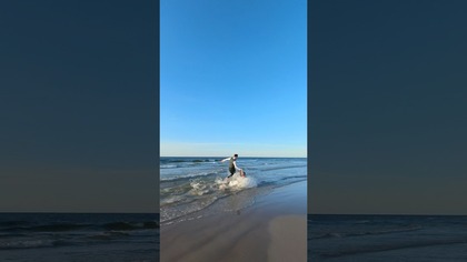 POV SESJA ŚLUBNA NAD MORZEM *i w morzu*