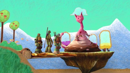 Teenage. Mutant. Ninja. Turtles. 2012. S04E84.  Podróż do umysłu Mikeyego