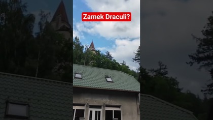 Zamek Draculi? #autostop #travel #travelvlog #traveling #podróże #romania #dracula #castle #vlog