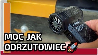 NAVITEL TF3 Compact JET - Recenzja i test dmuchawy do czyszczenia elektroniki, kurzu i liści