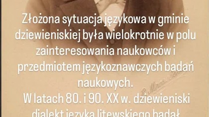 Dziewieniszki.  Badania językoznawcze, Eward A Wolter.  Dieveniškės, kalbininkas Eduardas Volteris.