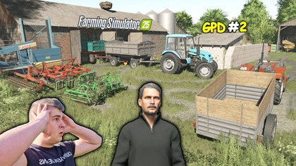 POZNAJCIE MOJEGO SĄSIADA PAN STANISŁAW POKAZUJE NAM SWOJE GOSPODARSTWO GPD FS 25 2