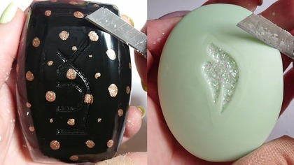 Soap Carving ASMR Relaxing Sounds no talking Satisfying ASMR Video