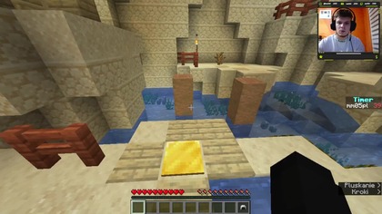 Matiii i parkour w Minecraft