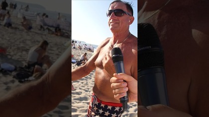 gwieździsty sztandar USA  #sonda #plaża #usa