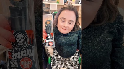 Test Halloweenowego Sushi z Żabki  | #shorts | Magdalena Augustynowicz