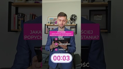 Jaka emocja najczęściej popycha ludzi do rozstania?