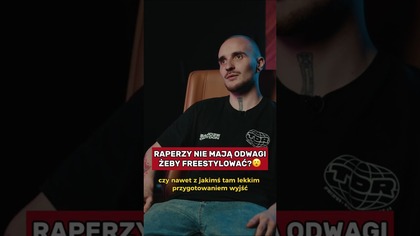 RAPERZY BOJĄ SIĘ FREESTYLEOWAĆ? #freestyle #rap #bitwaopołudnie
