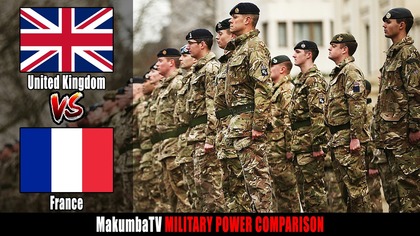 Wielka Brytania vs Francja 2024 | Porównanie siły militarnej #militarypower #france #unitedkingdom