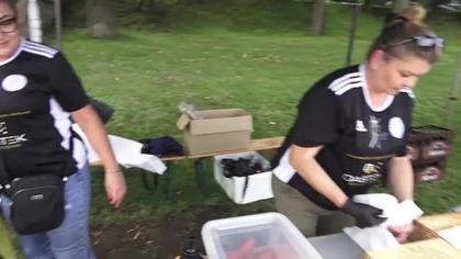 Punkt gastronomiczny podczas meczów KKS Olimpii Kamienna Góra