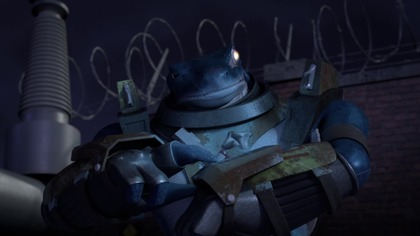 Teenage. Mutant. Ninja. Turtles. 2012. S05E109E110.  Zderzenie światów