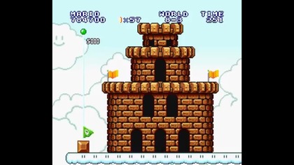 Super Mario All-Stars HD - przewodnik po grze (SNES) część 4 - Zemsta Bowsera