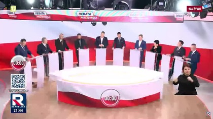 Debata Prezydencka Republiki.  Pt.  10. 5. 2025r.  W.  Olszański, M.  Osadowski Rodacy Kamraci NPTV.pl