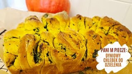 Dyniowy chlebek czosnkowo ziołowy do dzielenia.  Rewelacyjny przepis