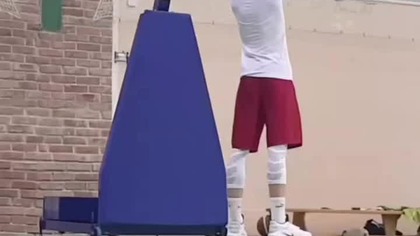 Ekstremalny WYSKOK #shorts #viral #verticaljump #koszykówka #trening #sports