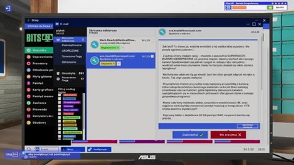 Spotkanie z rekinem i z zepsutym zasilaczem  -  PC Building Simulator 2 | #57