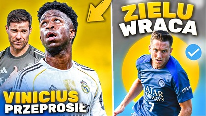 Vinicius MUSIAŁ PRZEPROSIĆ Xabiego Alonso po El Clasico! Zieliński WRACA do składu Interu!