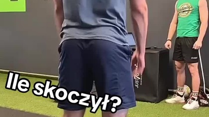 80cm WYSKOKU z miejsca z PALCEM w DUPIE #shorts #koszykówka #trening #siłownia