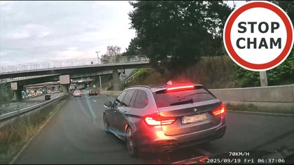 BMW i bezsensowne zajechanie drogi #2010 Wasze Filmy