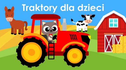 Wesoły Traktor i Żniwa!  Bajka o Maszynach Rolniczych dla Dzieci