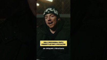 MILU wspomina swój freestyleowy początek #freestyle #rap #bitwaopołudnie