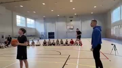 Wsad od tablicy #shorts #dunk #koszykówka #nodunks