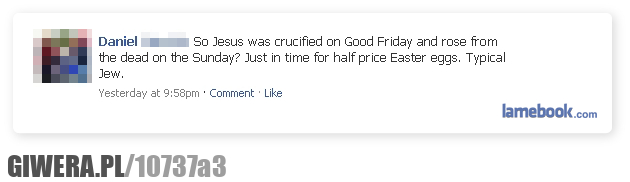 lamebook, jesus, piątek, zmartwychwastanie