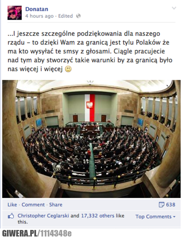 wygarnął