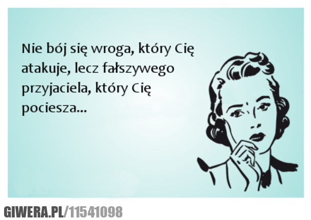 nie bać się wroga