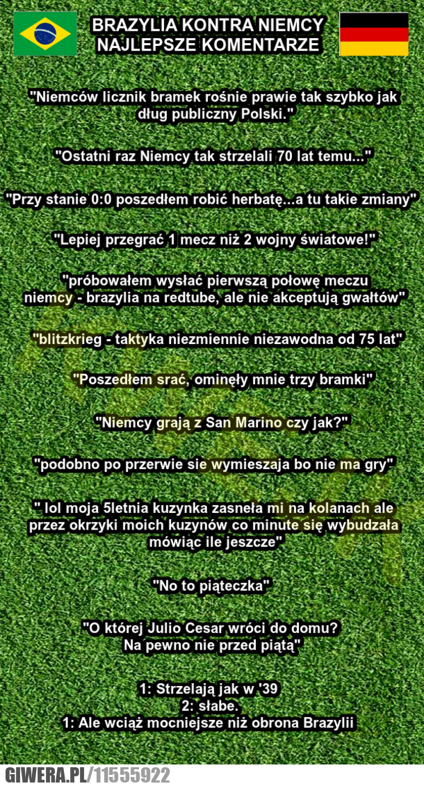 brazylia,niemcy,komentarze,