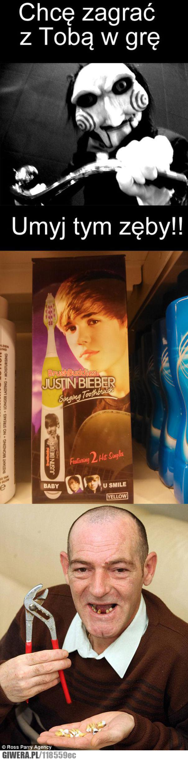 justin bieber,szczoteczka,