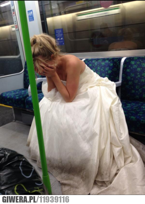 ślub,suknia ślubna,suknia,metro,żona,