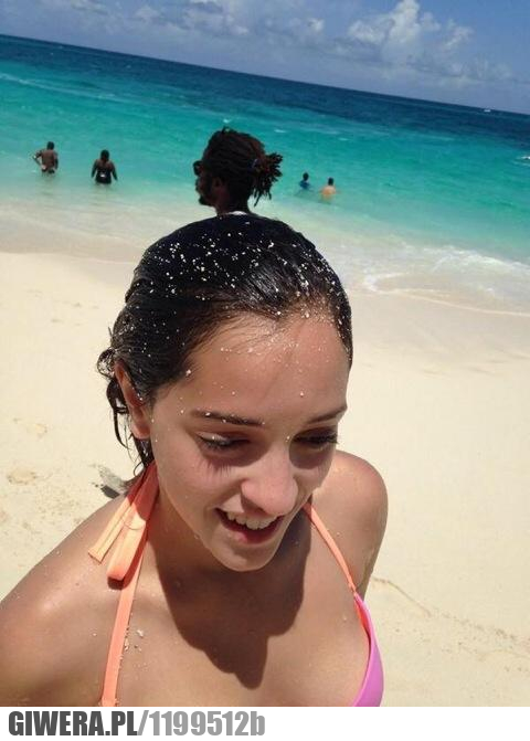 Fryzura,plaża,murzyn,dredy,morze