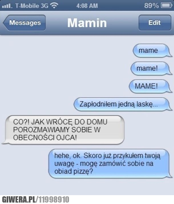 Jak przyciągnąć uwagę Mamy