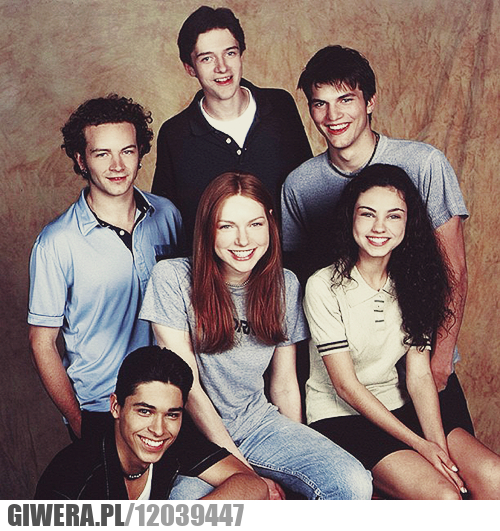 Różowe lata siedemdziesiąte,serial,usa,Mila Cunis,That '70s Show,Ashton Kutcher