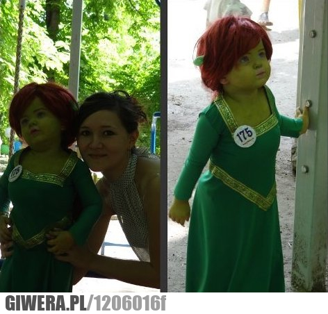 Przebranie,cospaly,fiona,shrek,