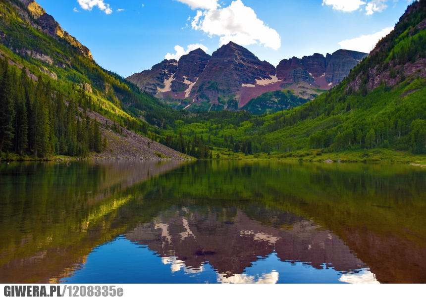 jezioro,Aspen,Colodaro,USA