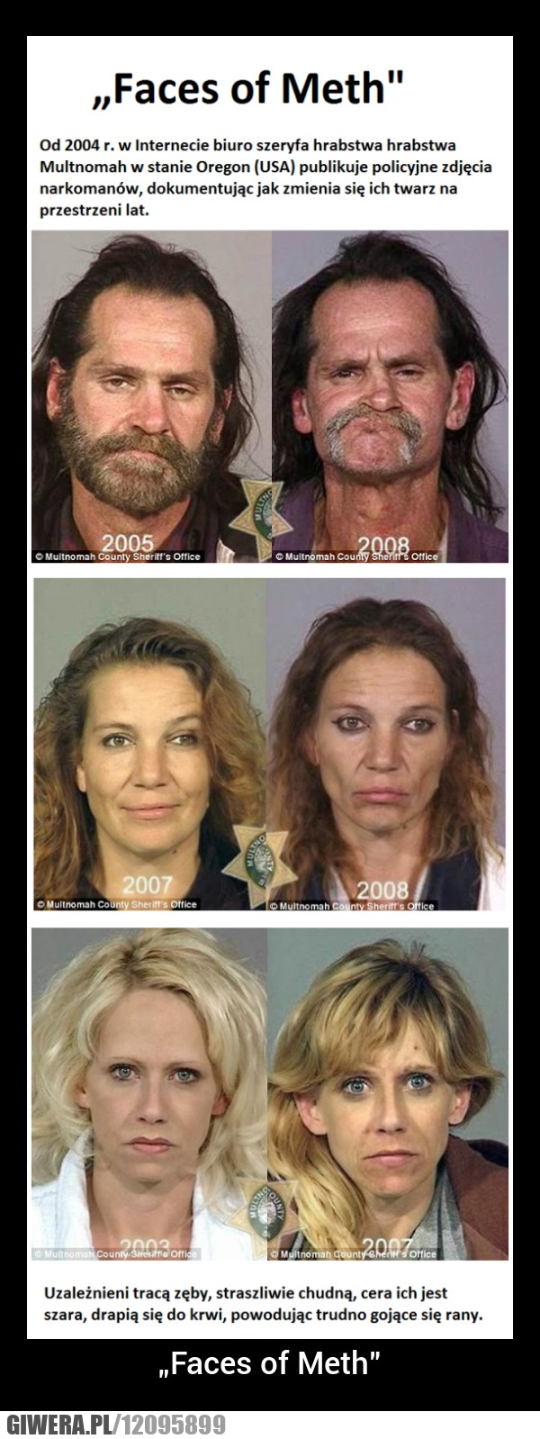 narkotyki,zmiany,cera,twarz,
