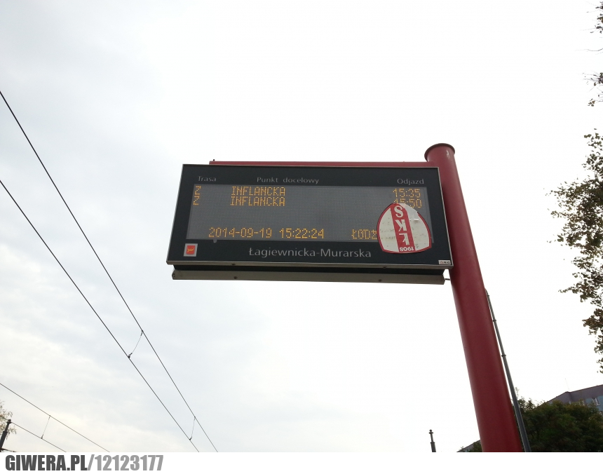 Łódź,Łks,przystanek autobusowy,naklejka