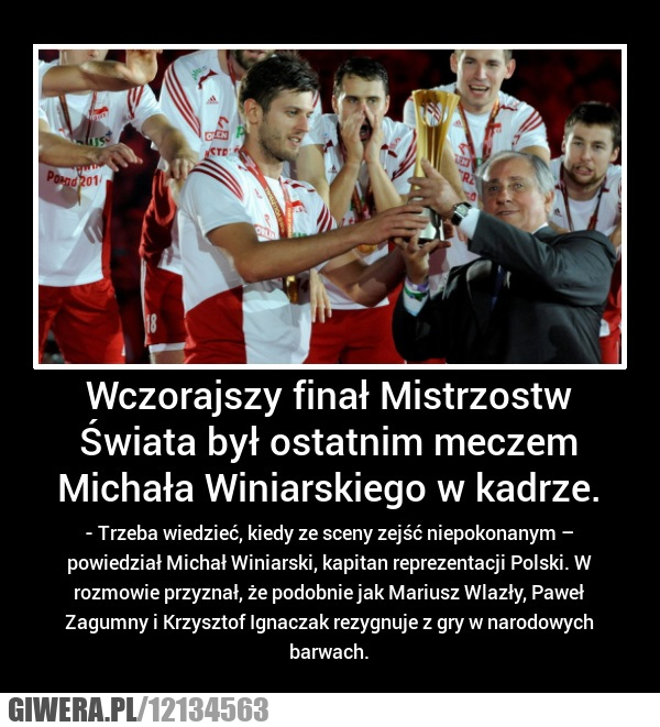 niepokonany,winiarski,wlazło,polska,złoto,kapitan,