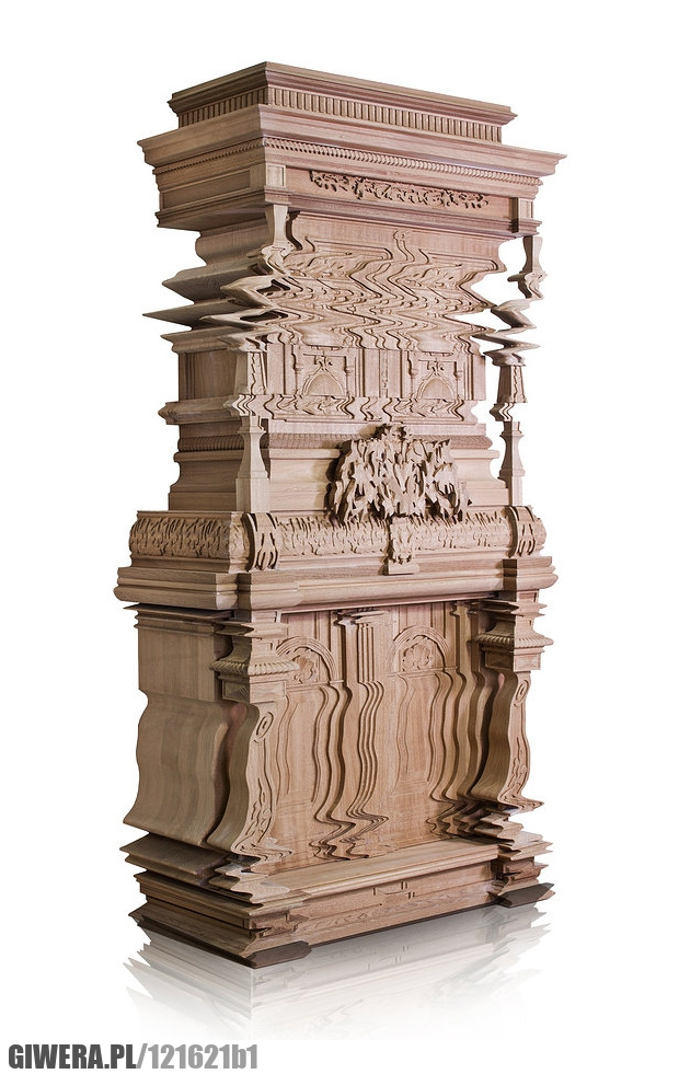 Mebel,dziwny mebel,zepsuty obraz