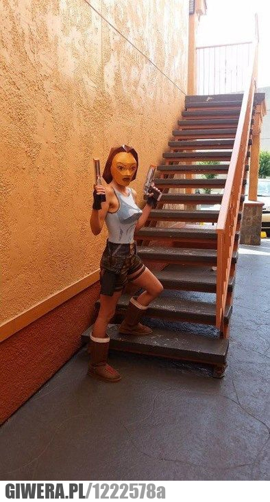 Lara Croft,Tomb Raider,Cosplay,przebranie,kostium