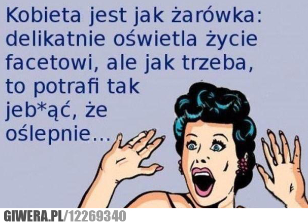 kobieta, zarówka, przemyslenie, 