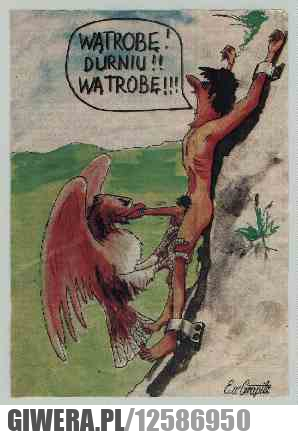 Prometeusz, wątroba