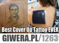 Sposób na zakrycie niechcianego tatuażu...