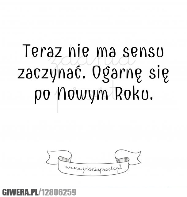 postanowienia,noworoczne,