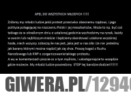 Apel do wszystkich młodych !!!!!!