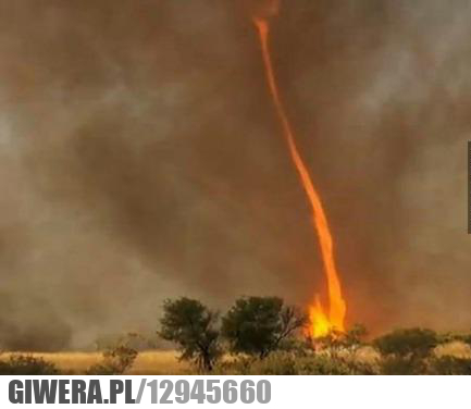 tornado,ogień,