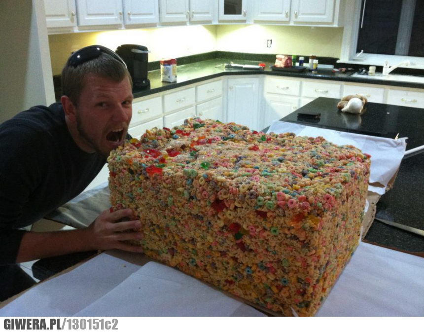 tort,płatki śniadaniowe